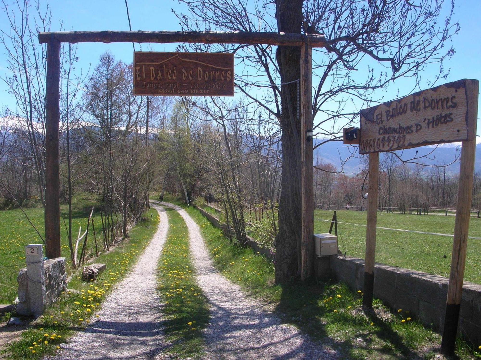 Bed and Breakfast El Balco De Dorres Екстер'єр фото